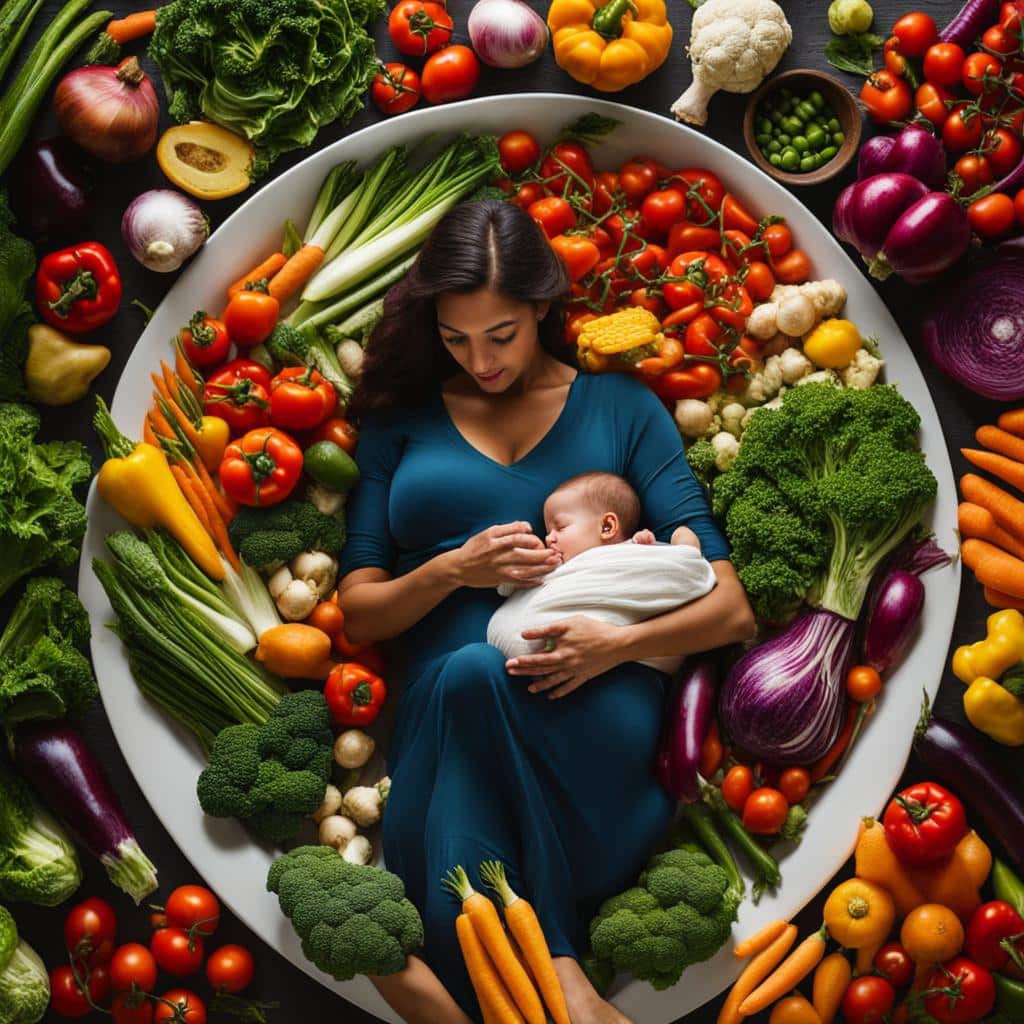 Gemüserezepte für stillende Mütter