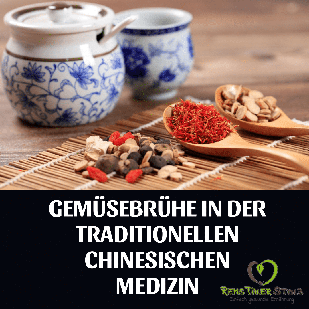 Gemüsebrühe und traditionelle chinesische Medizin