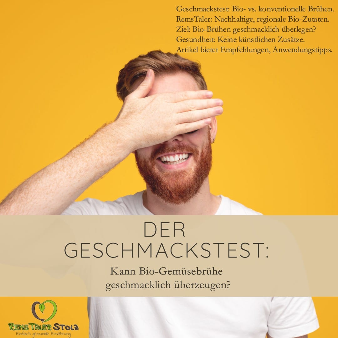 Der Geschmackstest:  