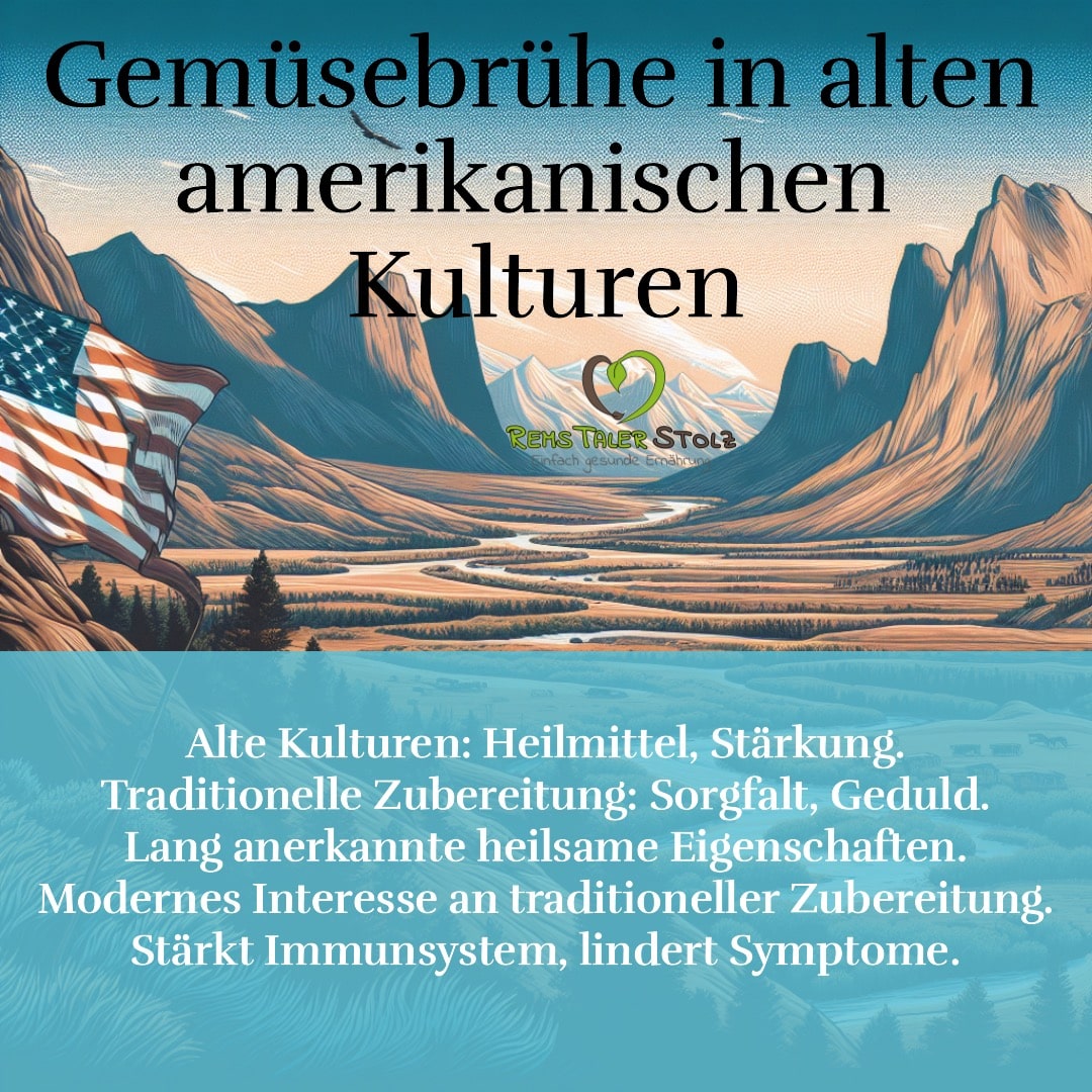 Gemüsebrühe in den alten amerikanischen Kulturen