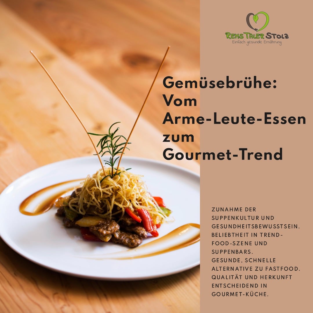 Gemüsebrühe: Vom Arme-Leute-Essen zum Gourmet-Trend