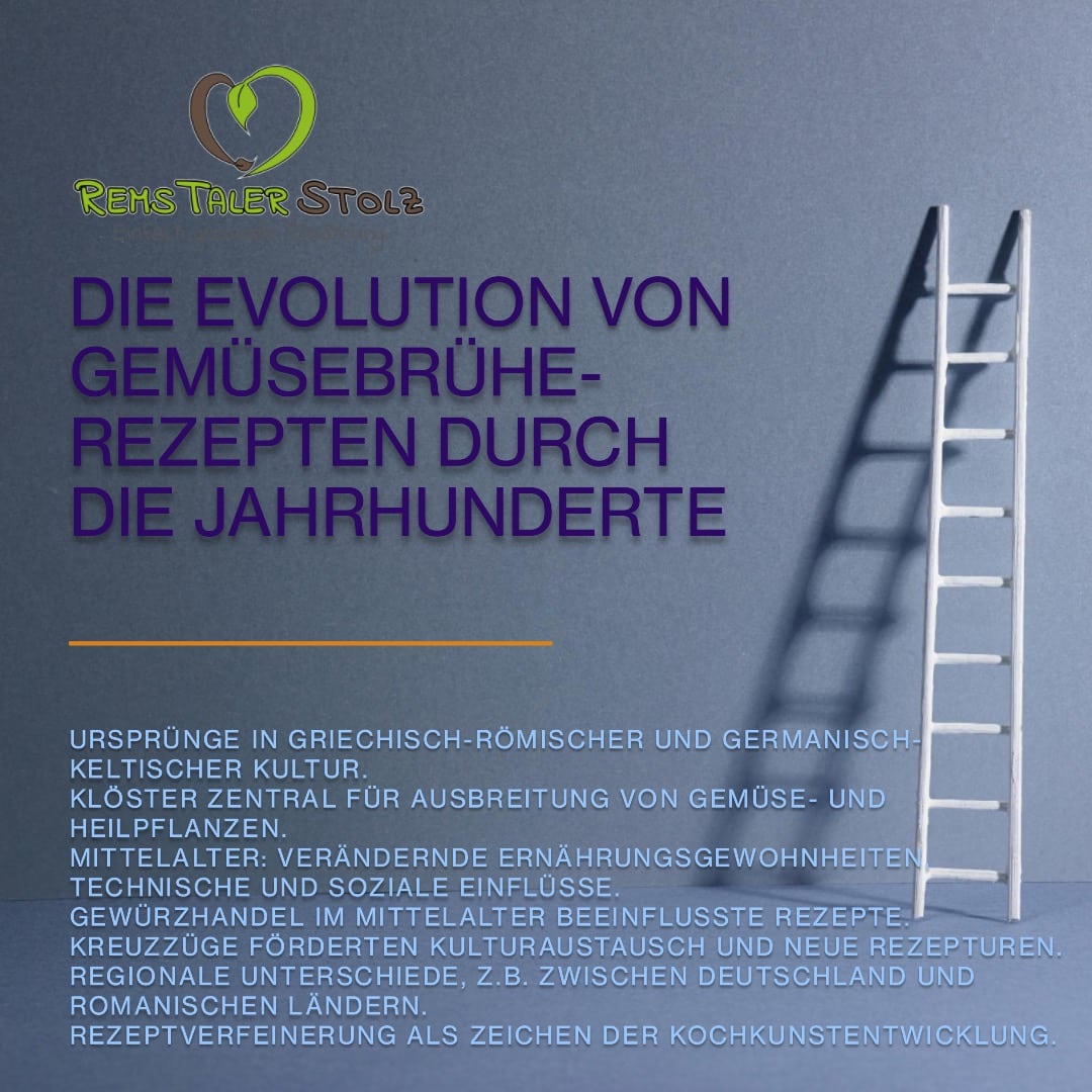 Die Evolution von Gemüsebrühe-Rezepten durch die Jahrhunderte