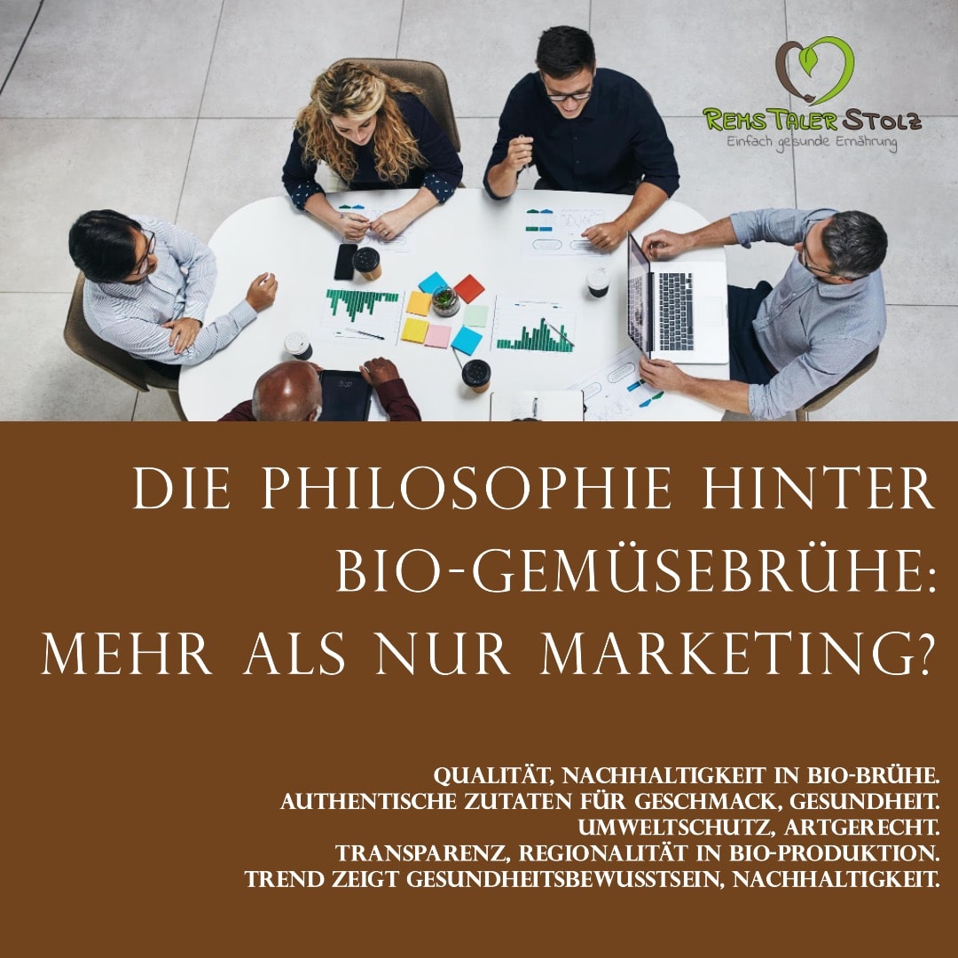 Die Philosophie hinter Bio-Gemüsebrühe: Mehr als nur Marketing?