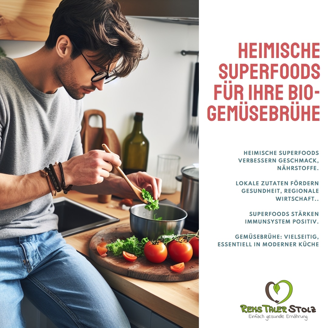 Heimische Superfoods für Ihre Bio-Gemüsebrühe