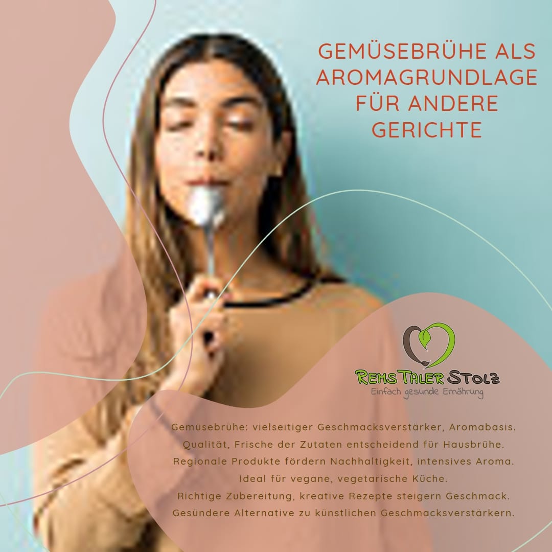 Gemüsebrühe als Aromagrundlage für andere Gerichte