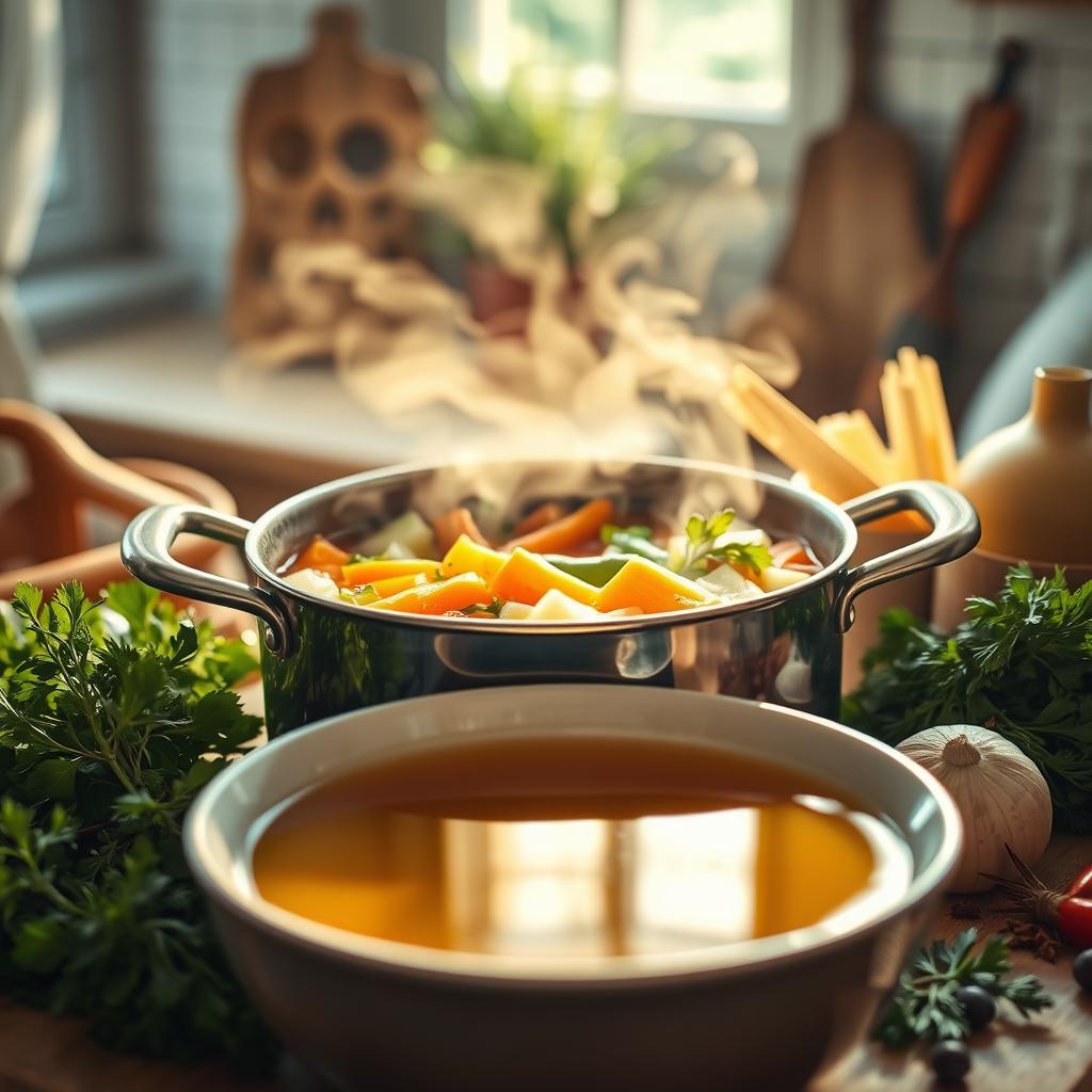 Gemüsebrühe Gesundheitsvorteile