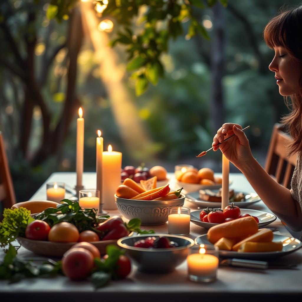 Schrittweise Veränderung zum Achtsamen Essen